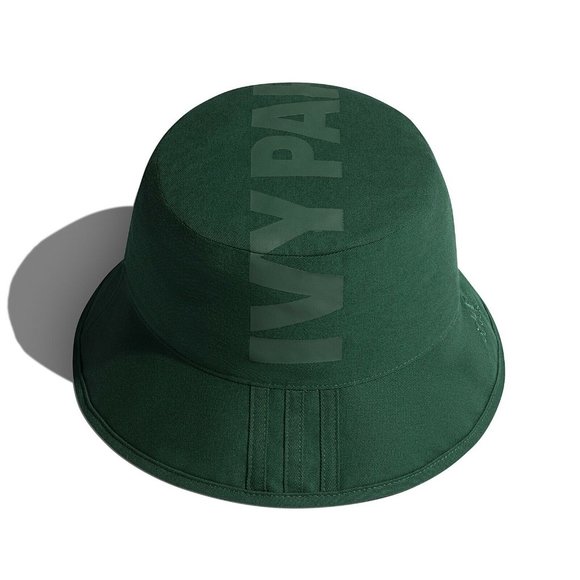 New Ivy Park x Adidas Green Reversible Bucket Hat - Picture 5 of 7